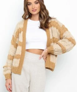PUP4 Clothing Huskisson Cardigan - Beige