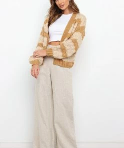 PUP4 Clothing Huskisson Cardigan - Beige