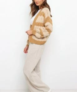 PUP4 Clothing Huskisson Cardigan - Beige