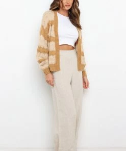PUP4 Clothing Huskisson Cardigan - Beige