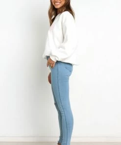 PUP14 Illinois Sweater - White For The Bride