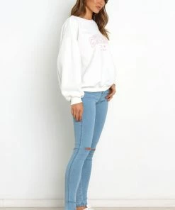 PUP14 Illinois Sweater - White For The Bride