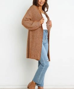 PUP4 Ilyssa Cardigan - Brown