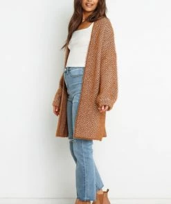 PUP4 Ilyssa Cardigan - Brown