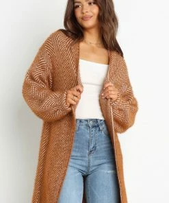 PUP4 Ilyssa Cardigan - Brown