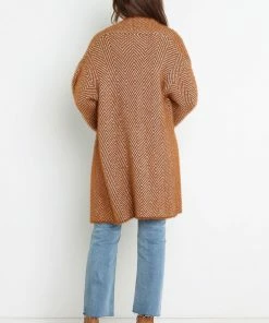 PUP4 Ilyssa Cardigan - Brown