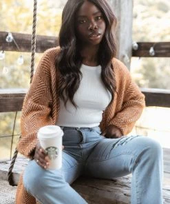 PUP4 Ilyssa Cardigan - Brown