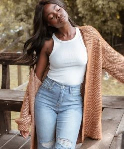 PUP4 Ilyssa Cardigan - Brown