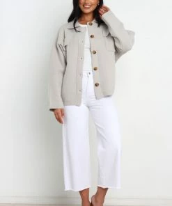 PUP4 Josie Jacket - Grey Clothing