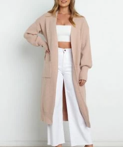 PUP44 Clothing Keesha Cardigan - Camel