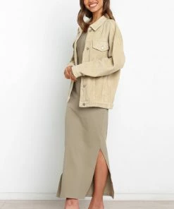 PUP8 Clothing Krew Shacket - Beige