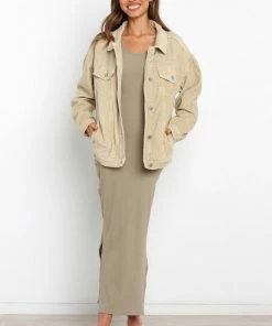 PUP8 Clothing Krew Shacket - Beige