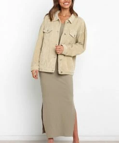 PUP8 Clothing Krew Shacket - Beige