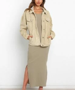 PUP8 Clothing Krew Shacket - Beige