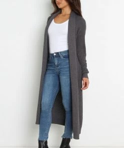 PUP3 Lagos Cardigan - Dark Grey Clothing