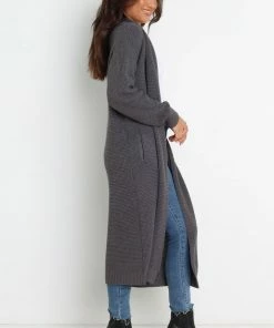 PUP3 Lagos Cardigan - Dark Grey Clothing