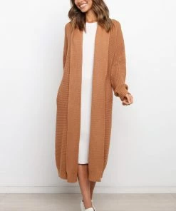 PUP3 Clothing Lagos Cardigan - Tan