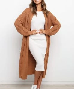 PUP3 Clothing Lagos Cardigan - Tan