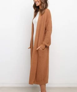 PUP3 Clothing Lagos Cardigan - Tan