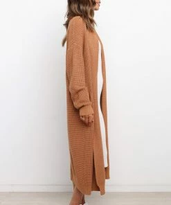 PUP3 Clothing Lagos Cardigan - Tan