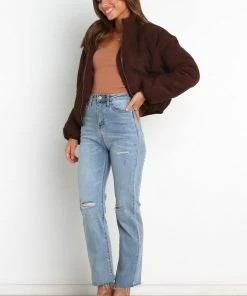 PUP4 Langley Jacket - Chocolate Brown