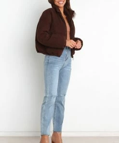 PUP4 Langley Jacket - Chocolate Brown