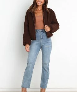 PUP4 Langley Jacket - Chocolate Brown