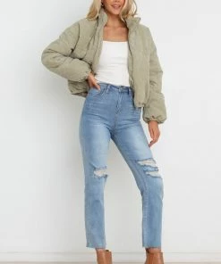 PUP4 Langley Jacket - Sage Clothing