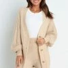 PUP4 Clothing Lanie Cardigan - Beige