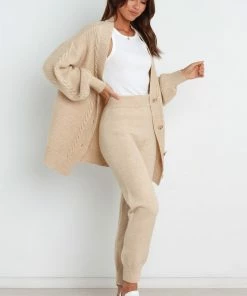 PUP4 Clothing Lanie Cardigan - Beige