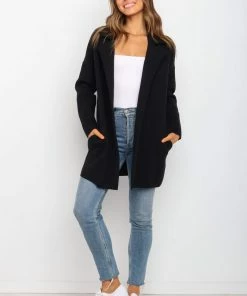 PUP17 Lenore Coatigan - Black Clothing