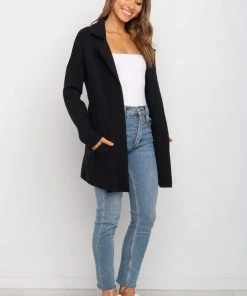 PUP17 Lenore Coatigan - Black Clothing