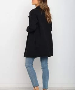 PUP17 Lenore Coatigan - Black Clothing