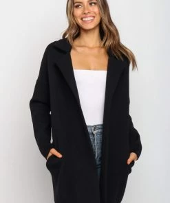 PUP17 Lenore Coatigan - Black Clothing