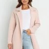 PUP17 Lenore Coatigan - Blush