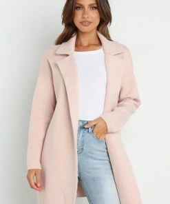 PUP17 Lenore Coatigan - Blush