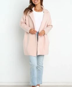 PUP17 Lenore Coatigan - Blush