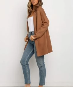 PUP17 Clothing Lenore Coatigan - Brown