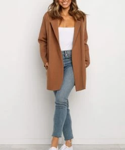 PUP17 Clothing Lenore Coatigan - Brown