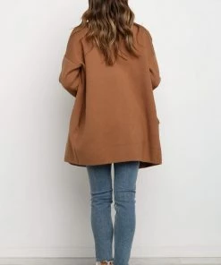 PUP17 Clothing Lenore Coatigan - Brown