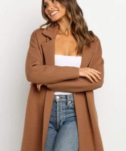 PUP17 Clothing Lenore Coatigan - Brown