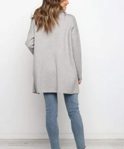 PUP17 Lenore Coatigan - Grey