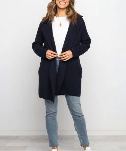 PUP17 Clothing Lenore Coatigan - Navy