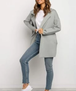 PUP17 Lenore Coatigan - Sage