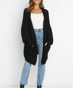 PUP49 Leyonie Cardigan - Black Clothing