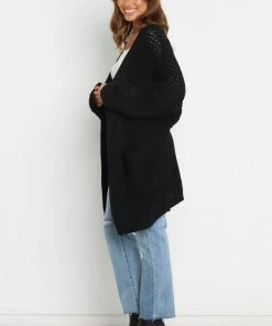 PUP49 Leyonie Cardigan - Black Clothing