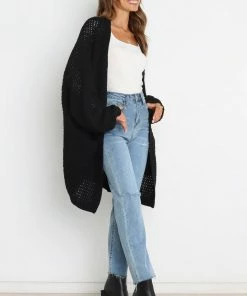 PUP49 Leyonie Cardigan - Black Clothing