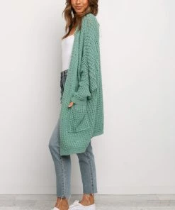 PUP49 Clothing Leyonie Cardigan - Green