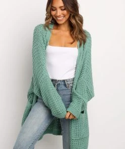 PUP49 Clothing Leyonie Cardigan - Green