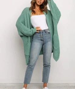 PUP49 Clothing Leyonie Cardigan - Green